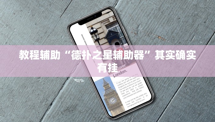 教程辅助“德扑之星辅助器”其实确实有挂