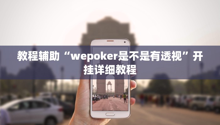 教程辅助“wepoker辅助挂透视确实是真的”开挂详细教程