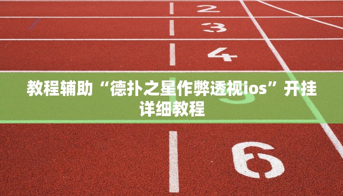 教程辅助“德扑之星作弊透视ios”开挂详细教程