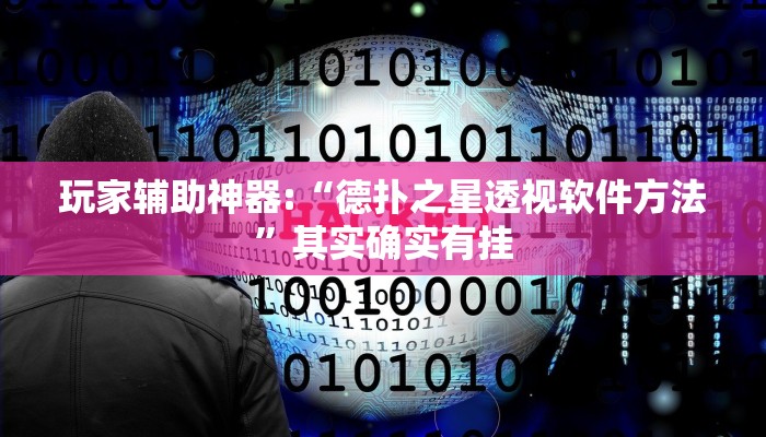 玩家辅助神器:“德扑之星透视软件方法”其实确实有挂