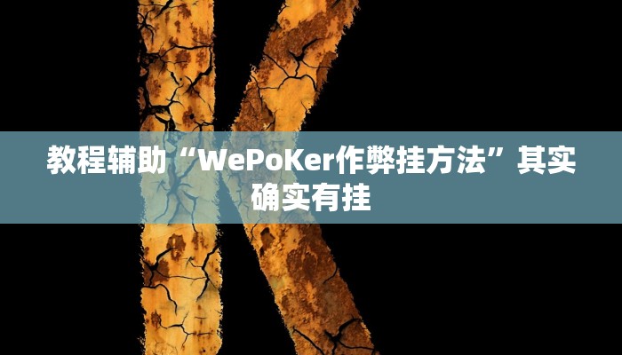 开挂辅助工具“德州局wepoker作弊挂,难怪经常输&原来有猫腻 开挂辅助工具“德州局wepoker作弊挂,难怪经常输&原来有猫腻
