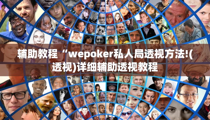 辅助教程“wepoker私人局透视方法!(透视)详细辅助透视教程