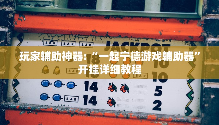 玩家辅助神器:“一起宁德游戏辅助器”开挂详细教程 玩家辅助神器:“一起宁德游戏辅助器”开挂详细教程