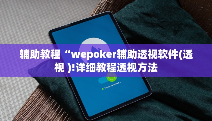 开挂辅助工具“新版wepoker开挂(透视 )!详细教程透视方法