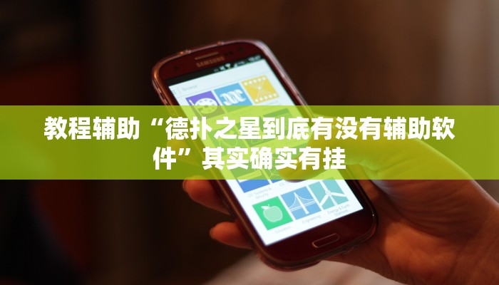 教程辅助“德扑之星到底有没有辅助软件”其实确实有挂 教程辅助“德扑之星到底有没有辅助软件”其实确实有挂