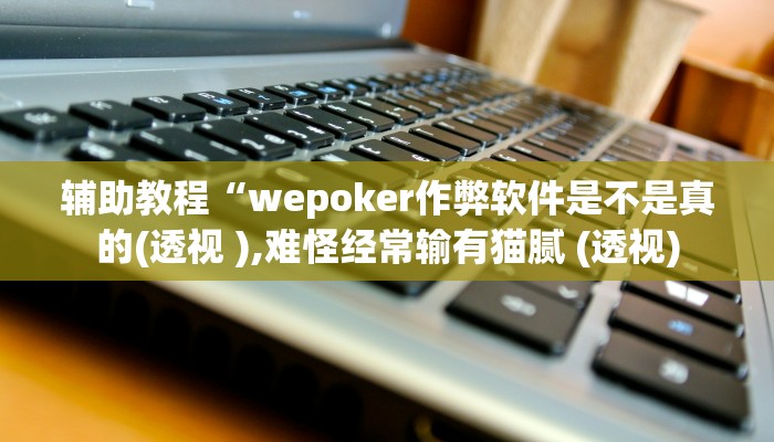 辅助教程“wepoker作弊软件是不是真的(透视 ),难怪经常输有猫腻 (透视)