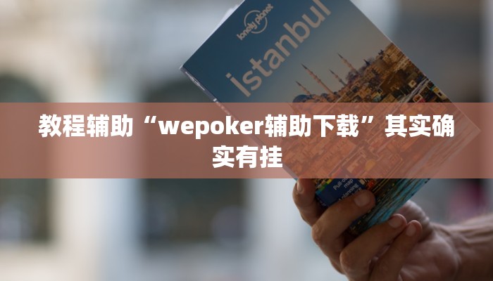 教程辅助“wepoker辅助下载”其实确实有挂