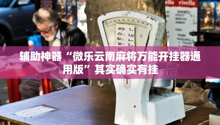 辅助神器“微乐云南麻将万能开挂器通用版”其实确实有挂