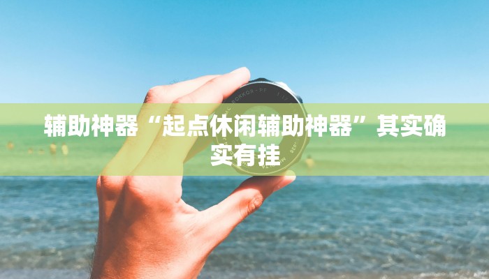 辅助神器“起点休闲辅助神器”其实确实有挂