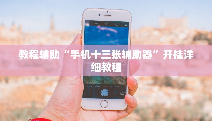 教程辅助“手机十三张辅助器”开挂详细教程