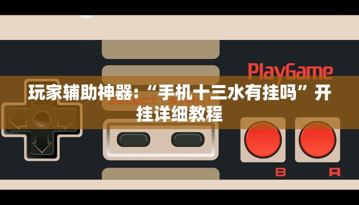 玩家辅助神器:“手机十三水有挂吗”开挂详细教程