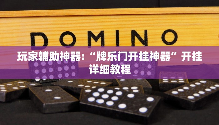 玩家辅助神器:“牌乐门开挂神器”开挂详细教程