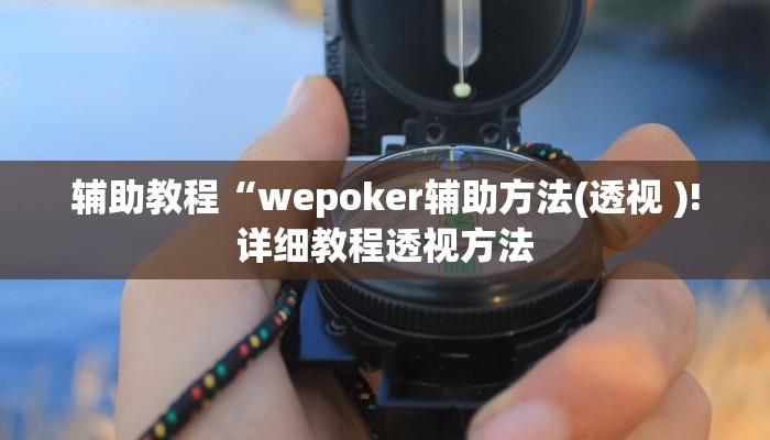 辅助教程“wepoker辅助方法(透视 )!详细教程透视方法