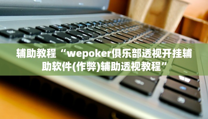 辅助教程“wepoker俱乐部透视开挂辅助软件(作弊)辅助透视教程”
