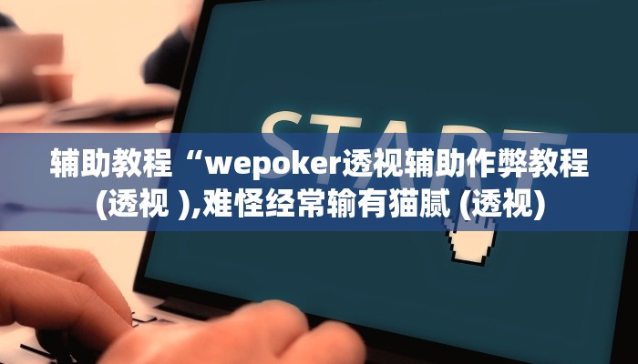 辅助教程“wepoker透视辅助作弊教程(透视 ),难怪经常输有猫腻 (透视)