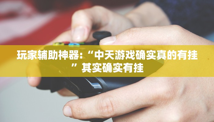 玩家辅助神器:“中天游戏确实真的有挂”其实确实有挂